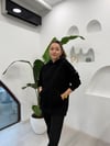 SİYAH 32109 KAPÜŞONLU SWEATSHİRT