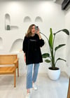 SİYAH 32346 KAPİŞONLU SWEAT 