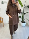 SİYAH 32996 KAPÜŞONLU SWEAT 