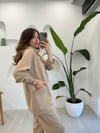 SİYAH 32996 KAPÜŞONLU SWEAT 