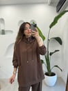 SİYAH 32996 KAPÜŞONLU SWEAT 