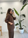 SİYAH 32996 KAPÜŞONLU SWEAT 