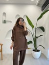 SİYAH 32996 KAPÜŞONLU SWEAT 