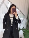 SİYAH 3317 TRENÇKOT 