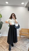 SİYAH 3360 KEMERLİ ETEK 