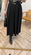 SİYAH 3360 KEMERLİ ETEK 