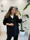 SİYAH 33651 ÇITÇIT DETAY SWEAT