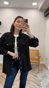 SİYAH 34177 TENCEL GÖMLEK 