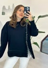SİYAH 3521 FERMUARLI SWEAT