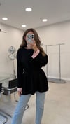 SİYAH 3521 GARNİLİ SWEAT