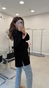 SİYAH 3521 GARNİLİ SWEAT