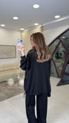 SİYAH 3538 DİK YAKA GARNİ TAKIM 