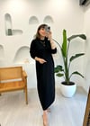 SİYAH 404748 TRİKO ELBİSE 