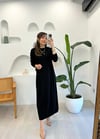 SİYAH 40730 TRİKO ELBİSE