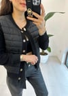 SİYAH 4129 CASUAL MİDİ BOMBER 