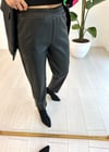 SİYAH 4156 FERMUAR DETAY PANTOLON