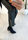 SİYAH 4156 FERMUAR DETAY PANTOLON