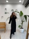 SİYAH 42100 UZUN TRİKO ELBİSE