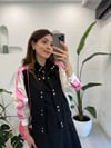 SİYAH 4313 SATEN BOMBER 