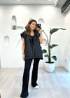 SİYAH 4320 İSPANYOL PAÇA PANTOLON