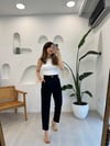 SİYAH 4320 KEMERLİ PANTOLON