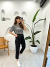 SİYAH 4329 FERMUARLI PANTOLON 