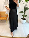 SİYAH 4341 SATEN ETEK 