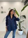 SİYAH 4363 TAŞLI GÖMLEK 