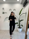 SİYAH 4399 İKİ İPLİK PANTOLON 