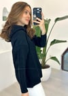 SİYAH 4502 PARAŞÜT DETAY SWEAT