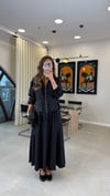 SİYAH 4535 İŞLEMELİ ETEK TAKIM 