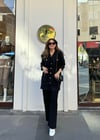 SİYAH 4582 TRİKO PANTOLON 