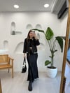 SİYAH 4607 PULLU BOMBER CEKET 