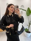 SİYAH 4607 PULLU BOMBER CEKET 