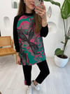 SİYAH 4621 DESENLİ TAKIM 