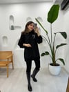 SİYAH 4670 İŞLEMELİ TUNİK 