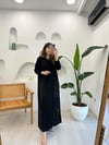 SİYAH 4760 İKİ İPLİK ELBİSE
