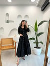 SİYAH 4775 BRODE GÖMLEK ELBİSE