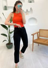 SİYAH 487 MOM JEAN 