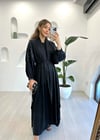 SİYAH 4871 İPEK CUPRA ABAYA 