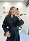SİYAH 4871 İPEK CUPRA ABAYA 