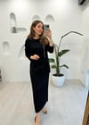 SİYAH 4919 FERMUAR DETAY ETEK TAKIM 