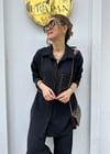 SİYAH 4980 ZIMBA DETAY TENCEL PANTOLON TAKIM