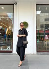 SİYAH 4980 ZIMBA DETAY TENCEL PANTOLON TAKIM