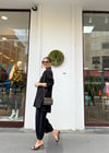 SİYAH 4980 ZIMBA DETAY TENCEL PANTOLON TAKIM