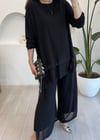SİYAH 4982 SANDY KUMAŞ TAKIM 