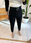 SİYAH 50536 DUBLE PAÇA PANTOLON