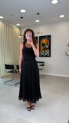SİYAH 5059 PİLİSE ŞİFON ETEK