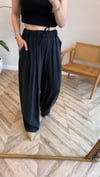 SİYAH 50962 LASTİKLİ PANTOLON 
