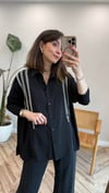 SİYAH 5171 BAMBU GÖMLEK 